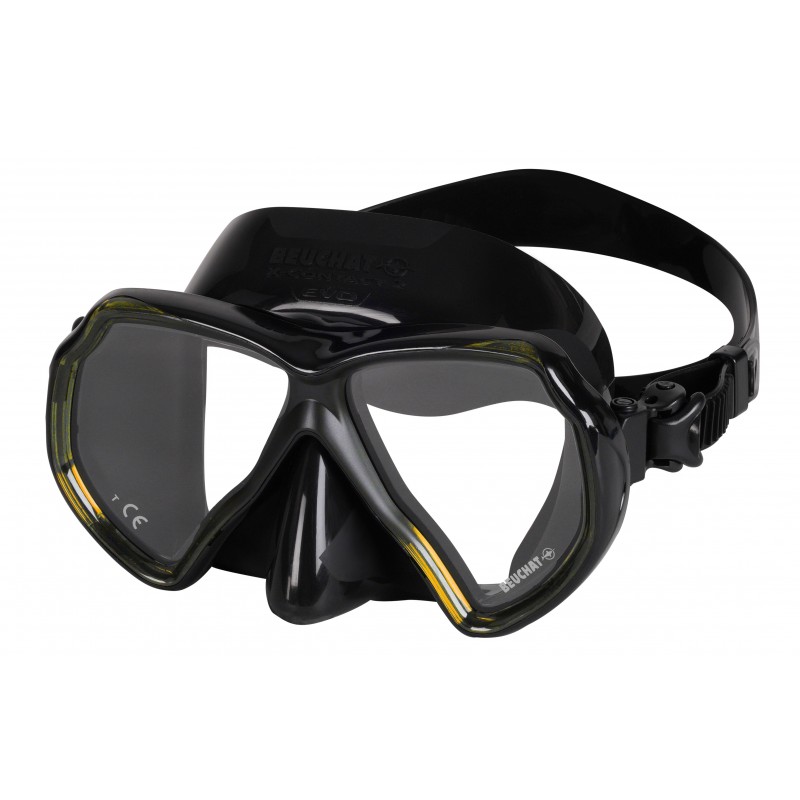 Maske BEUCHAT X-CONTACT 2 - EVO gelb – Bild 3