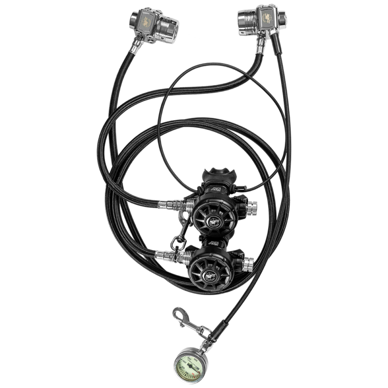 Scubaforce Black Devil Regulator Twin TEC Set - III
