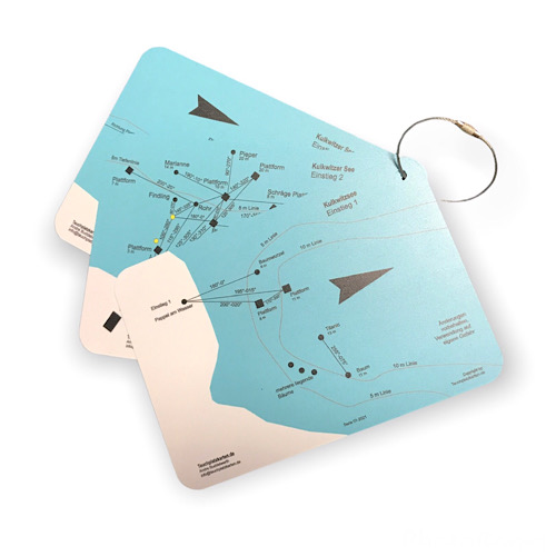 Tauchplatzkarte „Kulkwitzer See“