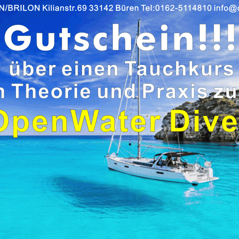 Gutschein OWD-Diver Grundausbildung