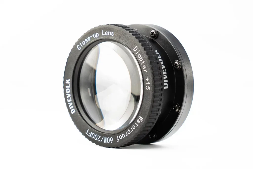 DIVEVOLK Macro Lens +15 mit 67mm Gewinde