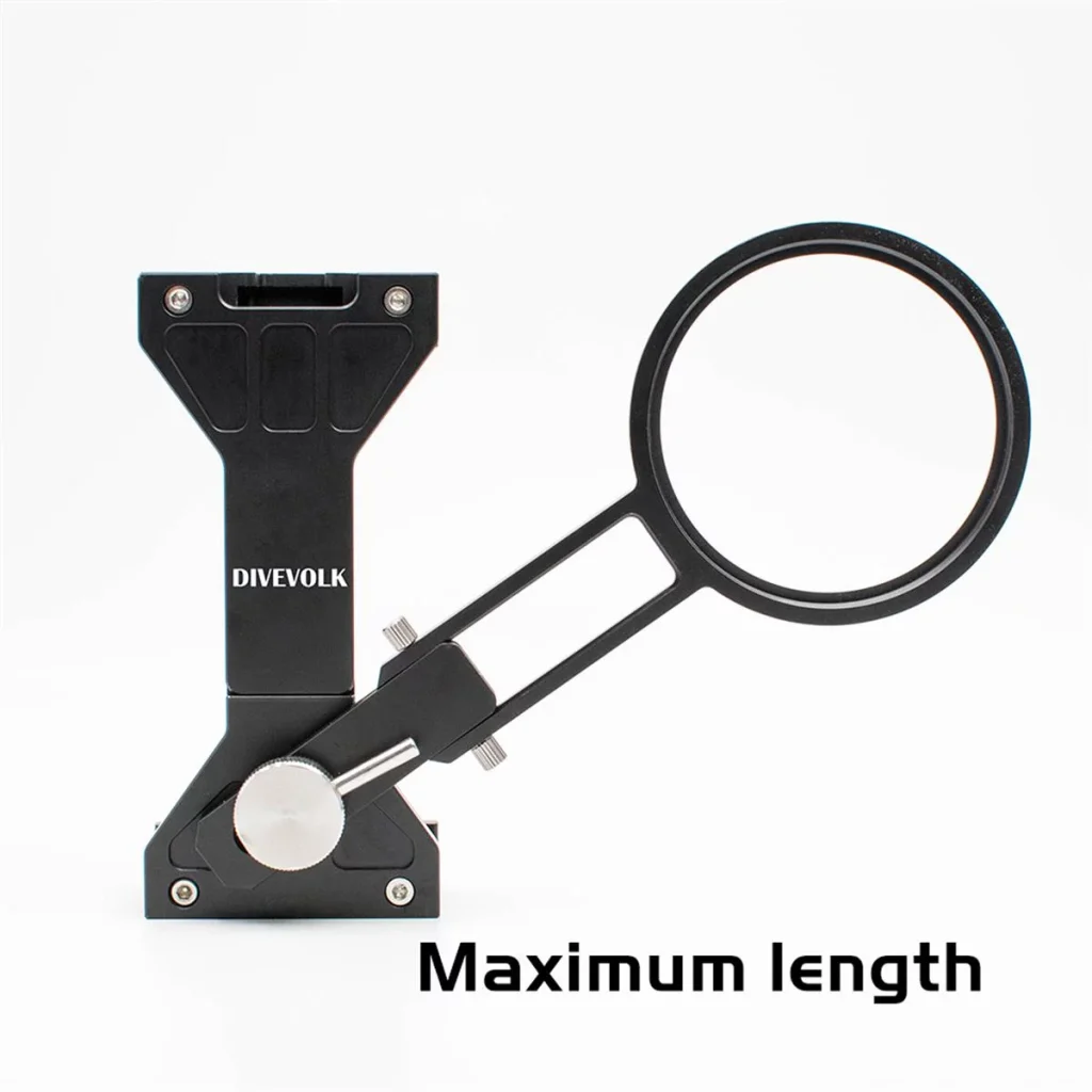 DIVEVOLK Expansion Clamp mit 67mm Lens Adapter – Bild 2