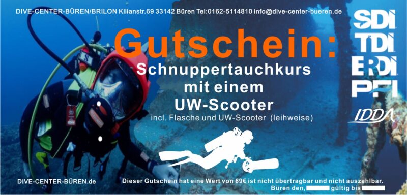 Gutschein Schnuppern Scooter