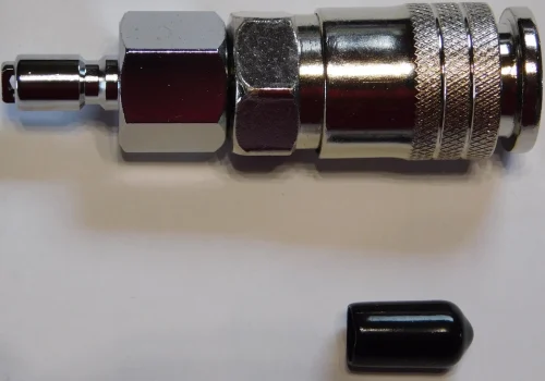 Adapter Inflatorschlauch Apeks,Mares,Scubapro usw. auf DN 7.2 Druckluft-Kupplung – Bild 3